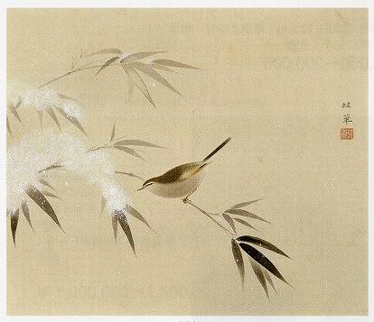 金島桂華「淡雪」