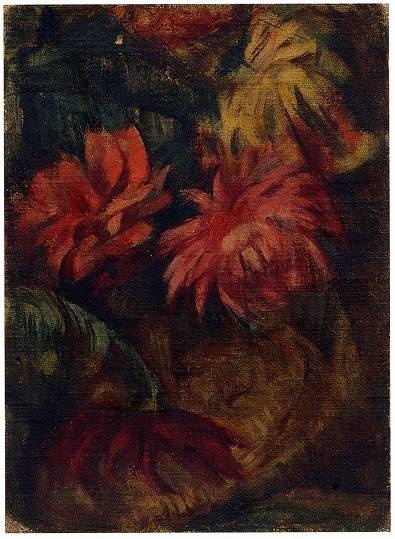 中村彝「花」