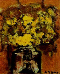 三岸節子「花(大礒にて)」