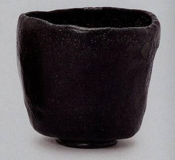 本阿弥光悦「黒茶碗 黒老松」