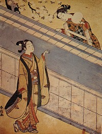桜花の蹴鞠