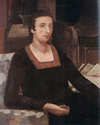 黒衣婦人像(東京国立近代美術館)