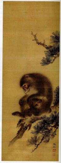 森狙仙「親子猿」