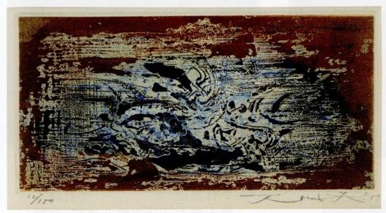 ザオ・ウーキー(趙無極、Zao Wou-Ki)「作品」