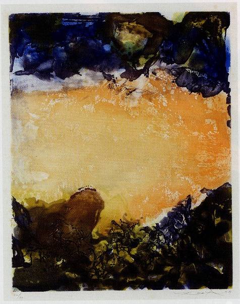 ザオ・ウーキー(趙無極、Zao Wou-Ki)「作品」