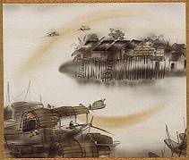 山村耕花(豊成)「ジャンク(南船月照)」