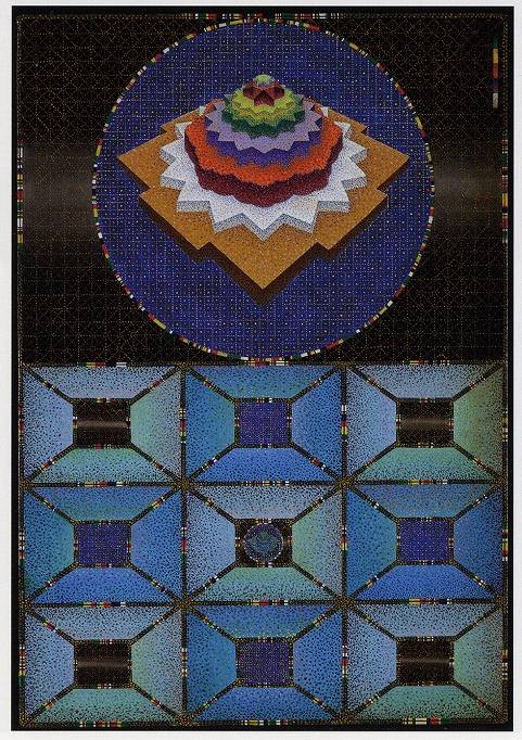 前田常作「東方の光;「須弥山界道図シリーズ」」